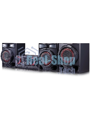 Минисистема LG XBoom CJ45 черный 720Вт FM USB BT