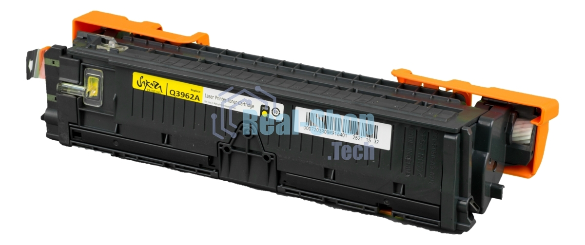 Картридж лазерный Sakura Q3962A для HP LJ 2550/2550L/2550LN/2550N/2820/2840/3000/3000DN/3000DTN/3000N, желтый 4000 к.
