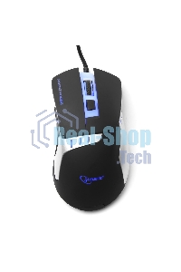 Мышь проводная Gembird MG-520 черный, 3200 dpi, USB, кнопки - 6