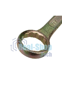 Ключ комбинированный Rexant 27 мм, желтый цинк