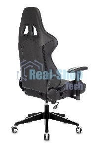 Кресло игровое Бюрократ VIKING 4 AERO BLACK EDITION черный искусст.кожа/ткань