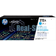 Картридж лазерный Cartridge HP 212A для CLJ Enterprise M554/M555/M578, голубой (4 500 стр.)