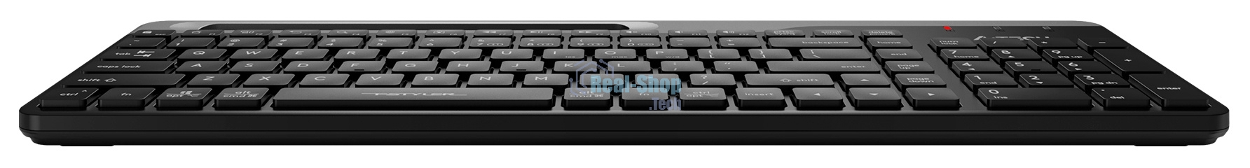 Клавиатура беспроводная A4Tech Fstyler FBK25, USB, Bluetooth/Радиоканал, черный/серый