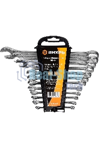 Набор комбинированных ключей ВИХРЬ 12 шт. 6-22 73/6/5/8