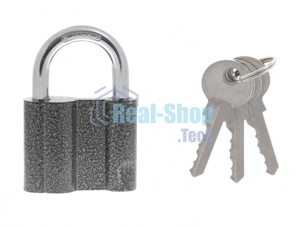 Замок Сибртех навесной ЗН2-М1,60 мм