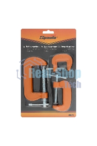 Набор Sparta: струбцины G-образные Sparta 3 шт., 25-50-75 мм