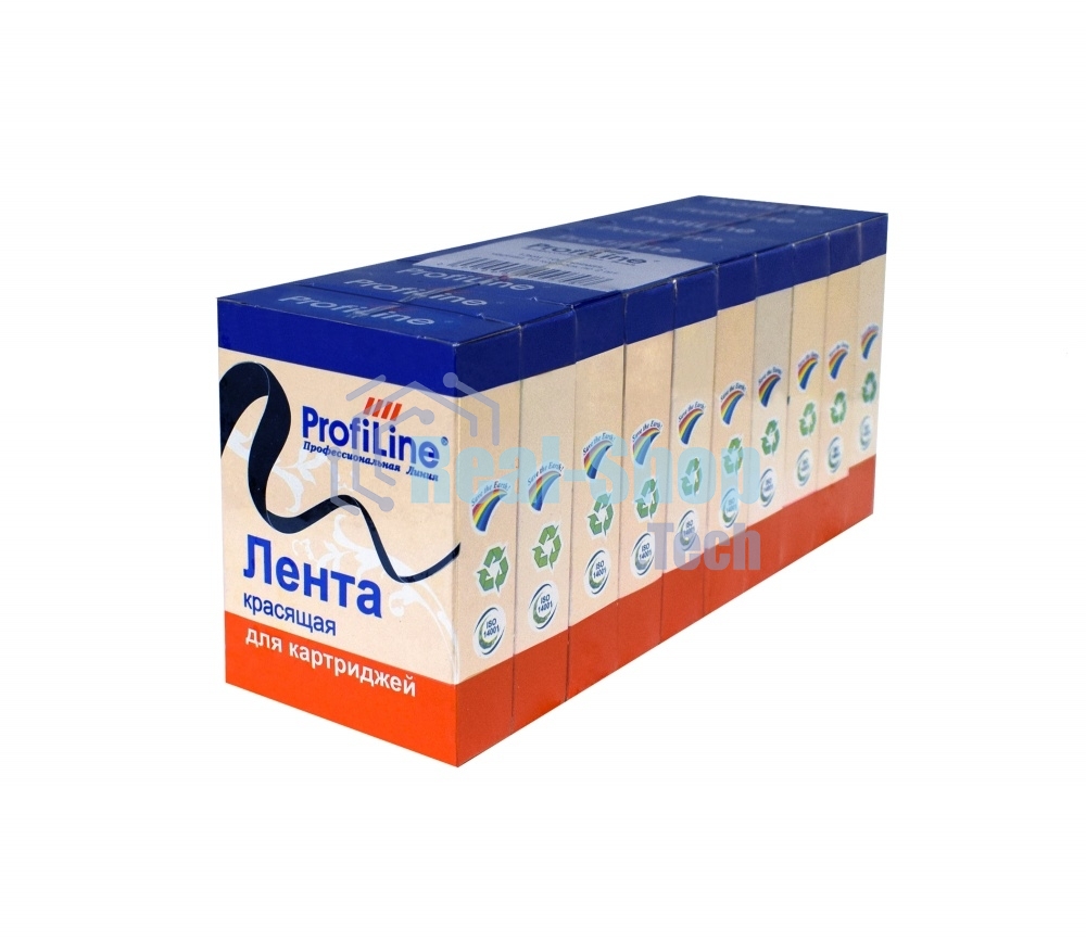 Лента 13ммx16м черная правый мебиус упаковка (1уп=10шт_по_1ленты)