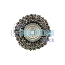 Щетка для УШМ, 125 мм, М14, Чашка, двухрядная, крученая проволока 0,5 мм Matrix