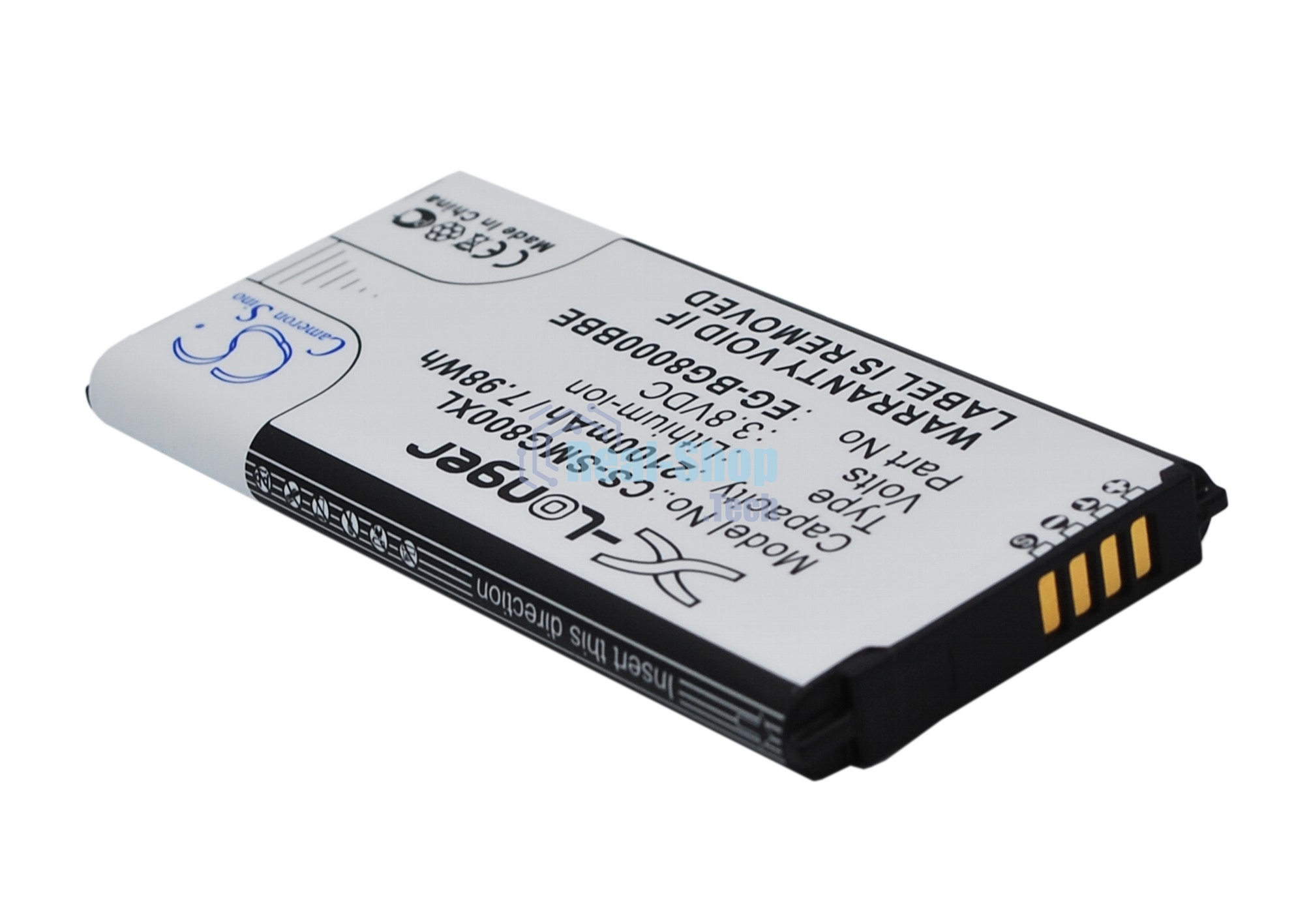 Аккумулятор CameronSinoCS-SMG800XL BG-BG800BBE для Samsung Galaxy S5 Mini SM-G800F3.85V / 2100mAh / 8.09Wh