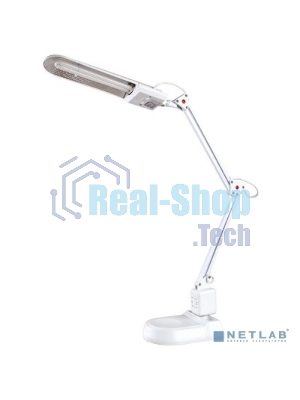 Светильник Camelion KD-017A C01 kd-017a с01 белый настольный в к-те база+струбцина 230v 11w