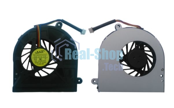 Вентилятор (кулер) для ноутбука Toshiba Satellite C665 C650 C660 L650 L655 4-pin VER-1 с крышкой