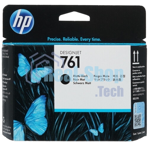 Картридж струйный HP 761 CH648A черный матовый печатающая головка для HP DJ T7100