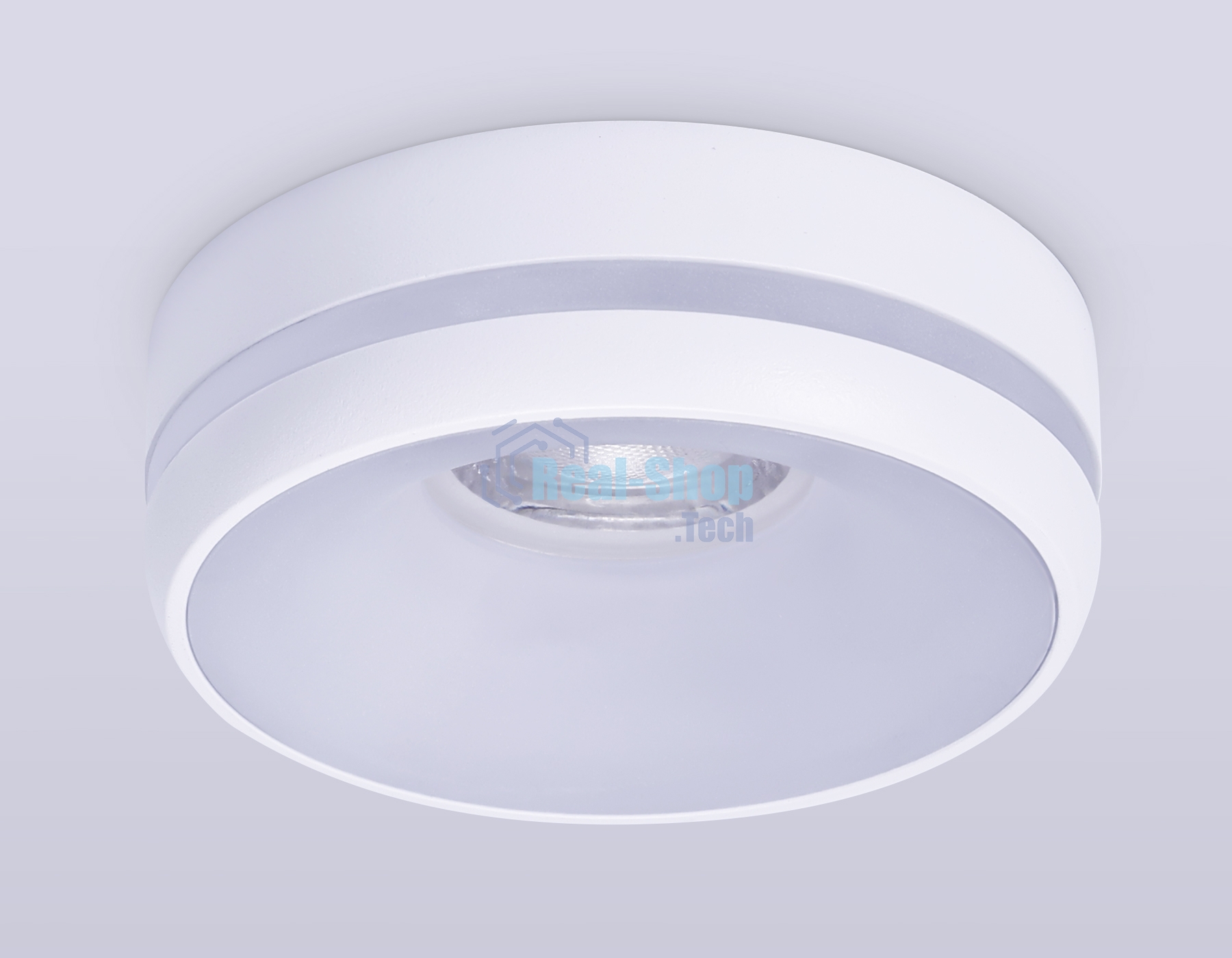 Светильник Ambrella light TN3333 SWH/FR белый песок/белый матовый GU5.3 D96*50