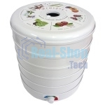 Сушилка для овощей и фруктов Великие реки Ветерок-5, 5 поддонов, цветная упаковка