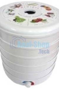 Сушилка для овощей и фруктов Великие реки Ветерок-5, 5 поддонов, цветная упаковка