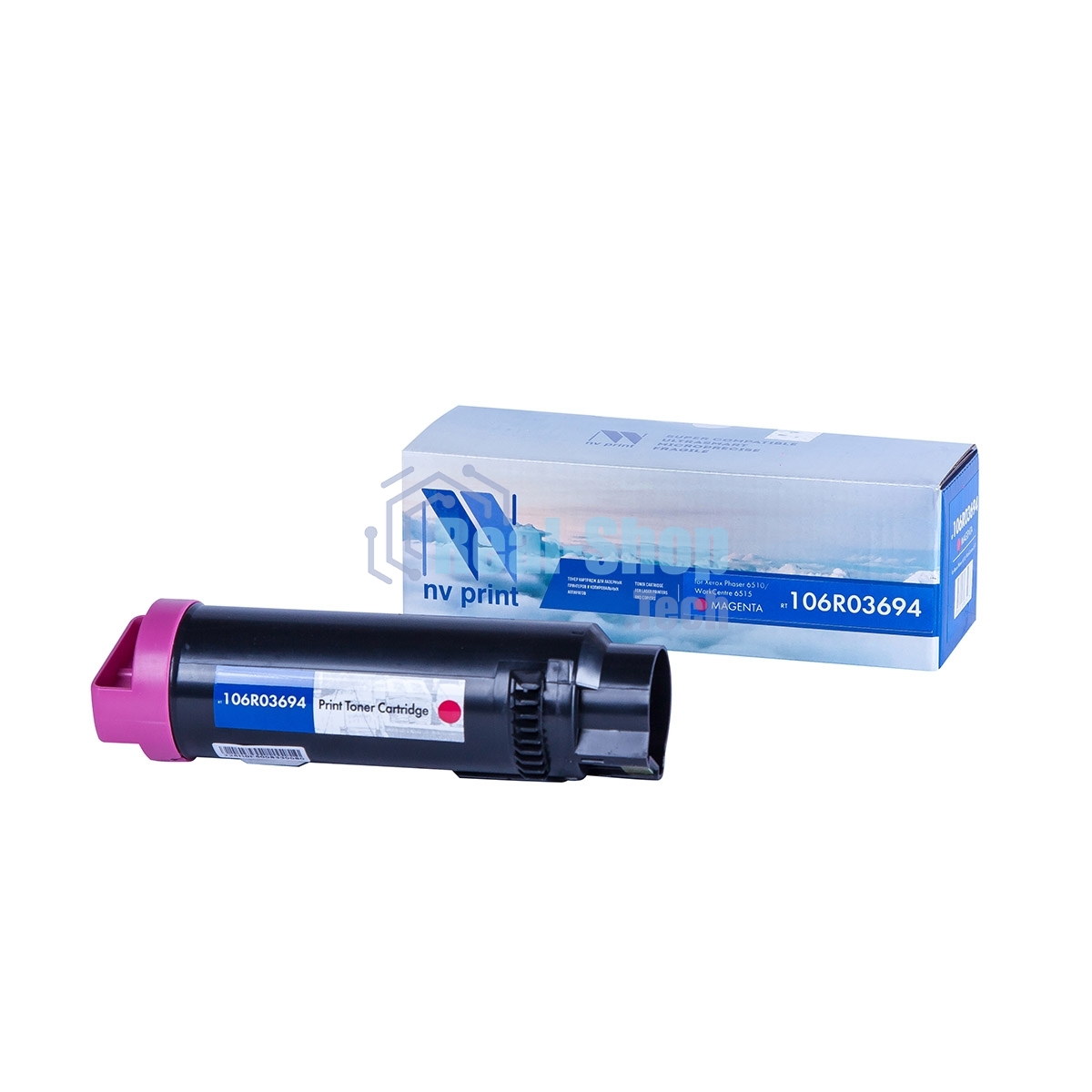 Картридж лазерный NVPrint совместимый NV-106R03694 Magenta для Xerox Phaser 6510/WorkCentre 6515 (4300k)