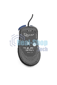 Мышь проводная Gembird MG-520 черный, 3200 dpi, USB, кнопки - 6