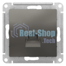 Розетка компьютерная RJ45, механизм ATN000983 Schneider Electric Сталь