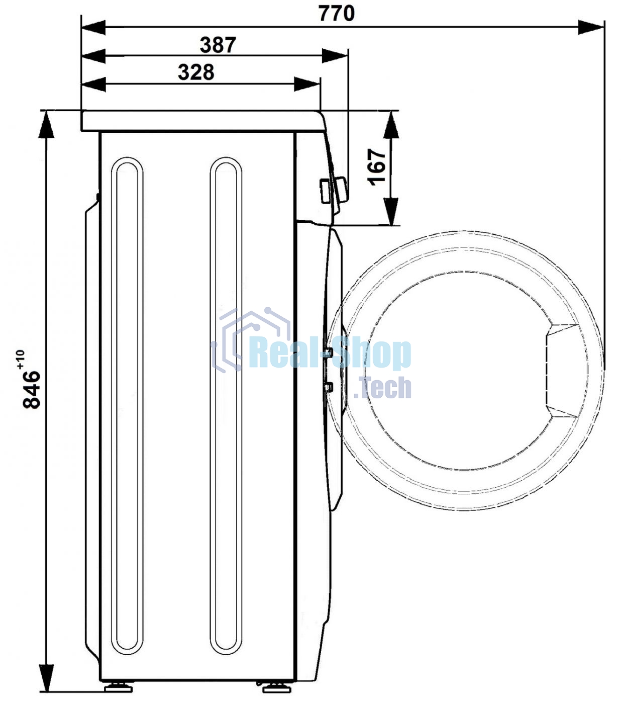 Стиральная машина Atlant СМА 40М102-00 белый, загрузка фронтальная 4 кг, 1000 об/мин., класс: А+
