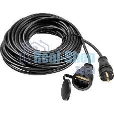 Удлинитель-шнур RC 315, 20 м, 3700 Вт, 1 гнездо, IP44, КГ 3х1,5 мм2, STAYER