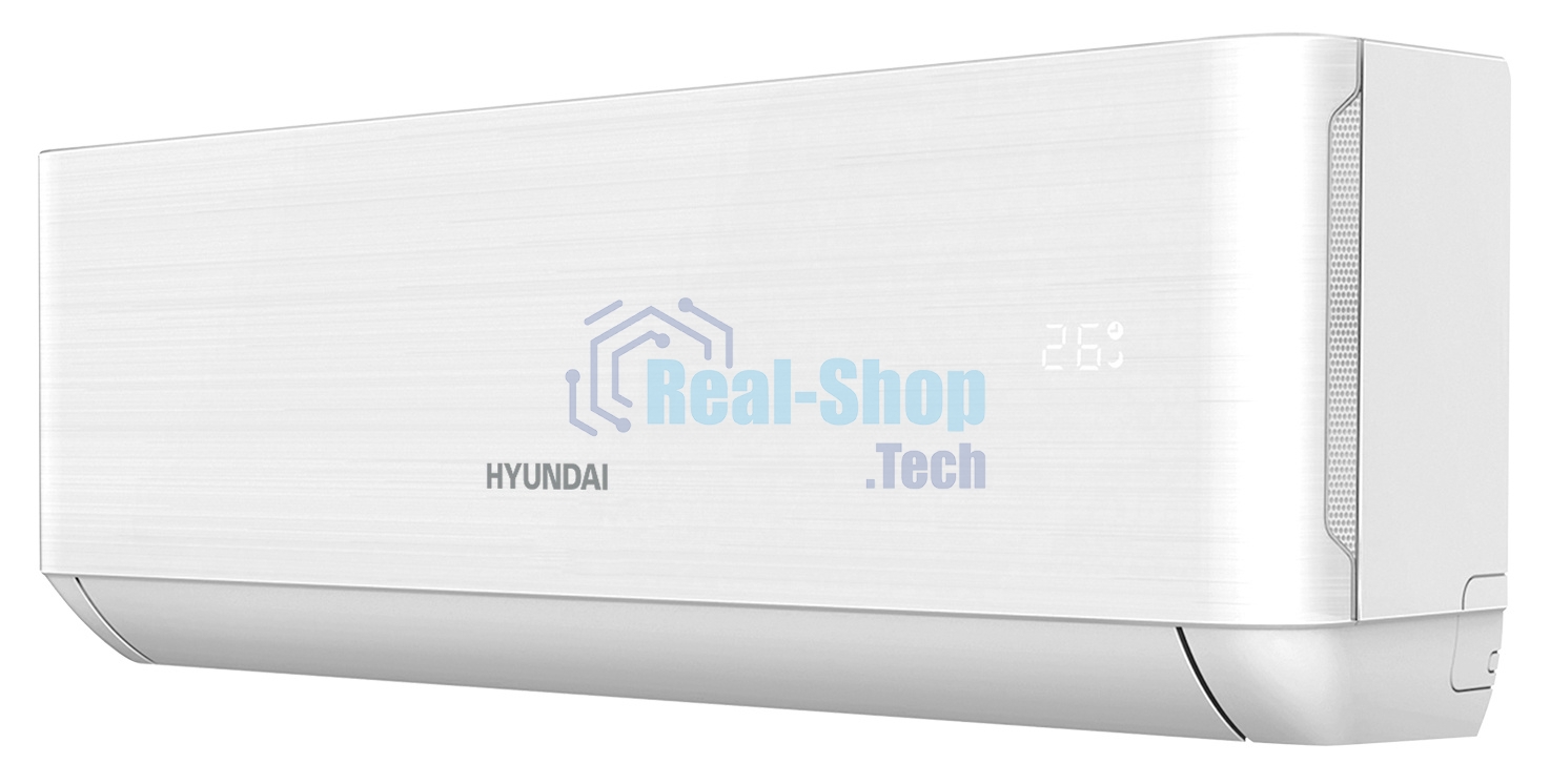 Кондиционер сплит-система Hyundai HAC-18/T-PRO 18000 BTU, 50 м², 27/43 дБ, охлаждение, обогрев, осушение, белый