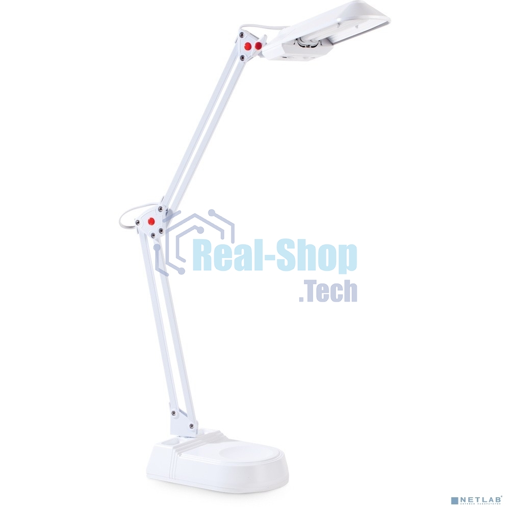 Светильник Camelion KD-017A C01 kd-017a с01 белый настольный в к-те база+струбцина 230v 11w