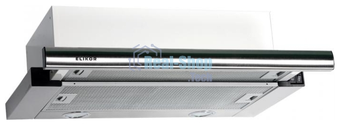 Вытяжка встраиваемая Elikor Интегра 60Н-400-В2Л нержавеющая сталь, 60 см, 400 куб. м/ч, 55 дБ