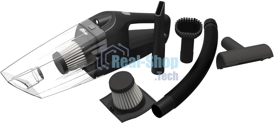 Пылесос Автомобильный Ritmix CVC-002 черный 60Вт