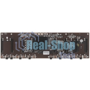 Материнская плата с процессором AFOX AFHM65-ETH8EX, Intel Celeron 847, Intel HM65, 1xDDR3L, 1xSATA, 1xmini-SATA, 8xPCIe 2.0 x16, 1xHDMI, 1x 100Mb LAN, 4xUSB 2.0, проприетарный