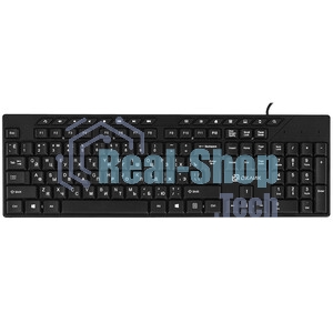 Клавиатура Oklick 125M проводная, USB Type-A, чёрный