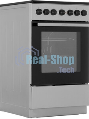 Плита электрическая Gorenje GEC5B41SG серый, конфорок 4 шт, духовка 62 л, 50 см x 85 см x 59.4 см