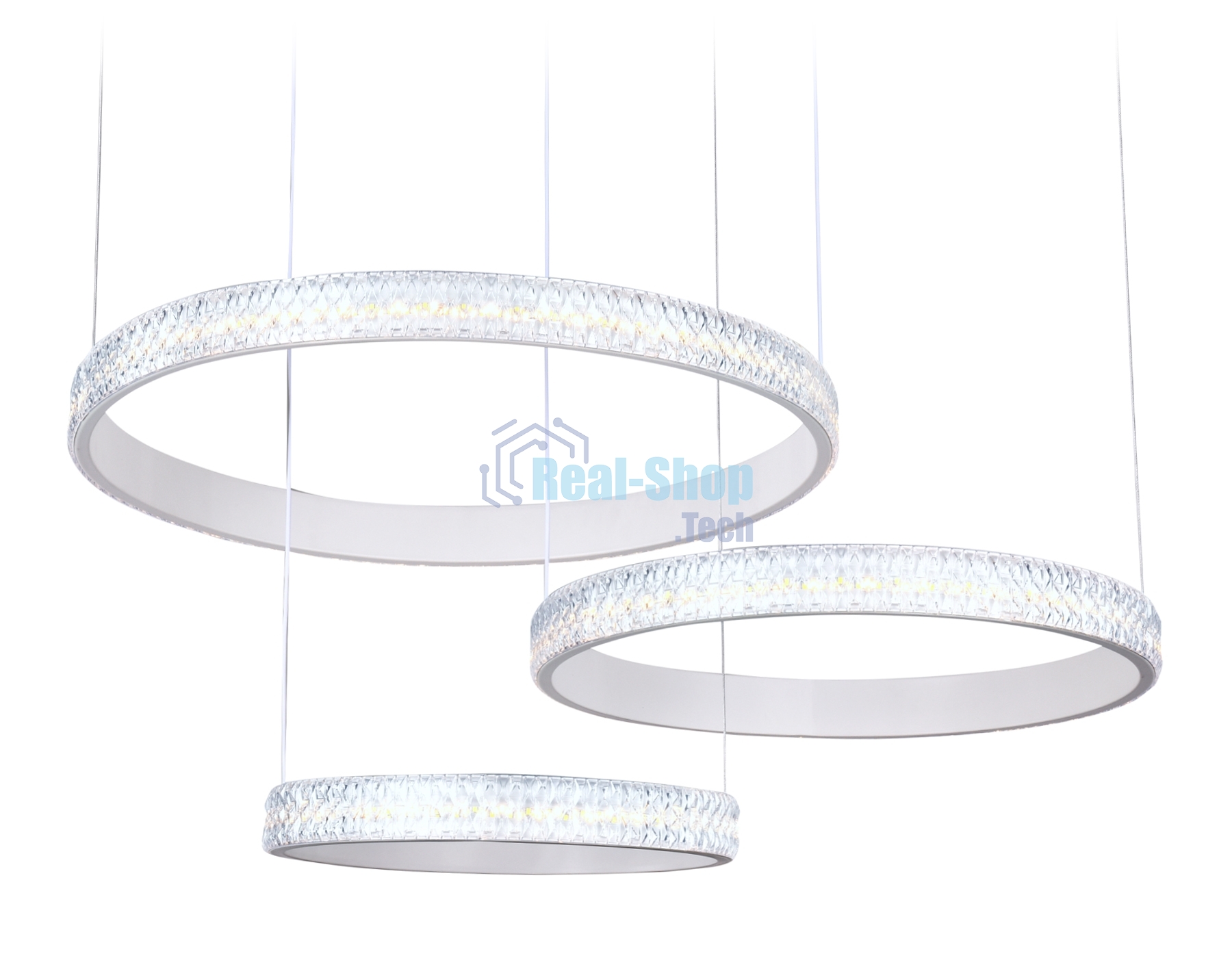 Светильник Ambrella light FA6161 WH белый 99W 720*500*900 (ПДУ РАДИО 2.4)