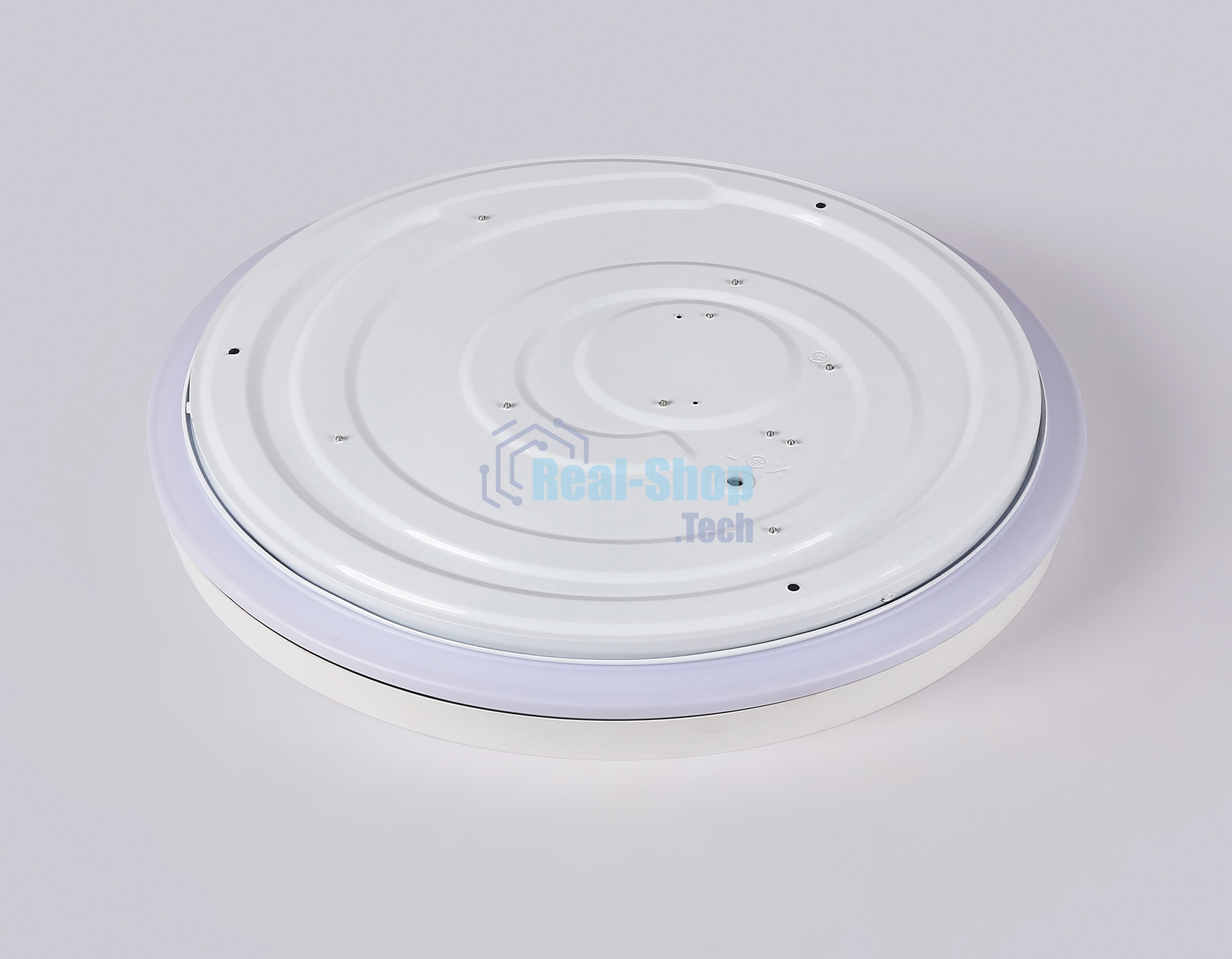 Светодиодный светильник RGB Ambrella light FZ607 WH/GD белый/золото IP20 66W 3000K-6500K+RGB D490*85 (ПДУ ИК)