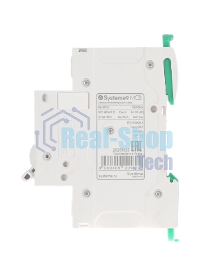 Systeme9 Выключатель автоматический (АВ) D 10A 1П 6kA 230В (кратно 1)