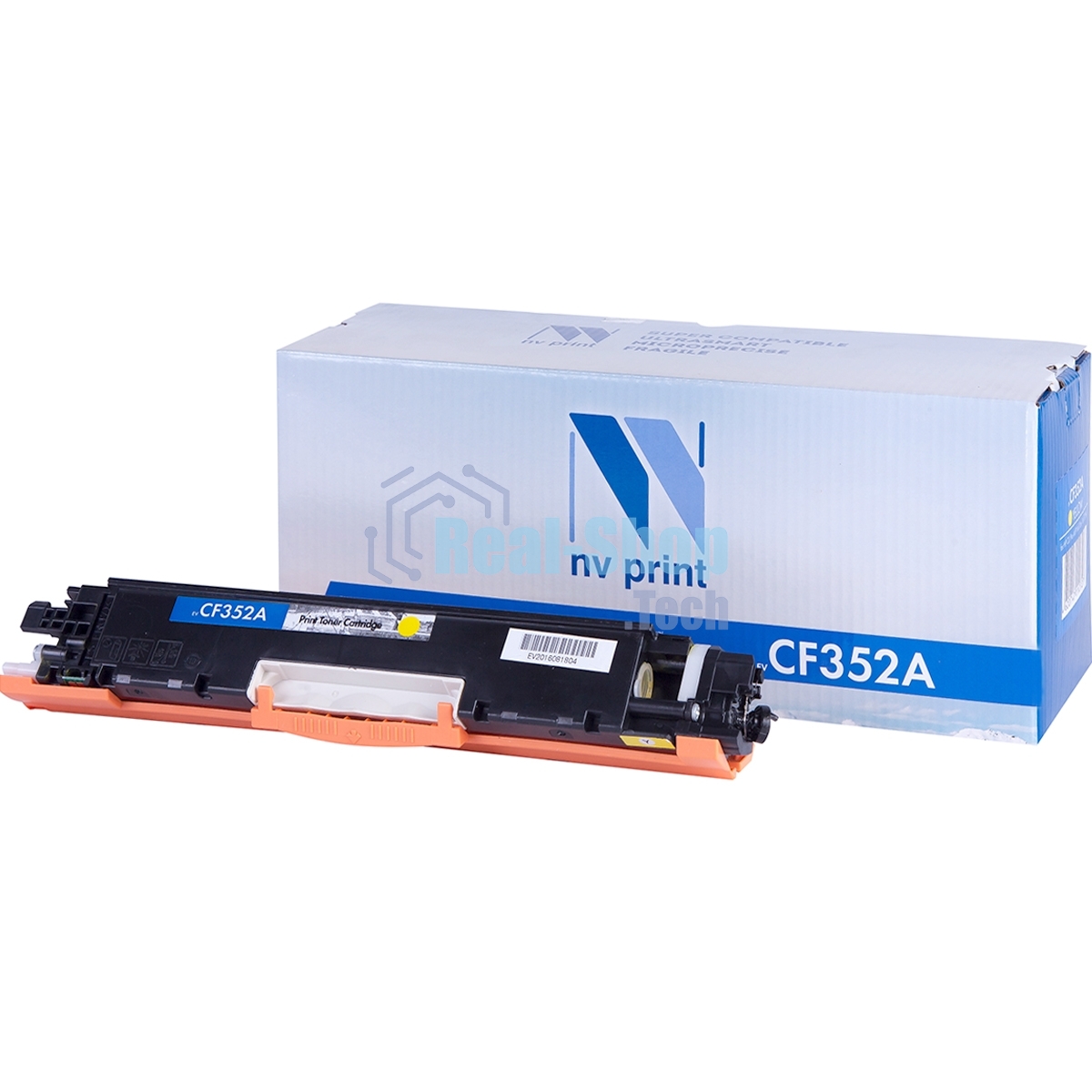 Картридж лазерный NVPrint совместимый для HP CLJ Pro MFP M176n/M177fw CF352A Yellow (1000k)