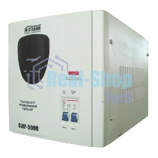 Стабилизатор СТАБИК СтАР-5000однофазный, цифровой 220В 5000ВА вх.:140-270В