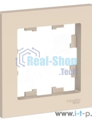 Рамка 1-м AtlasDesign беж. SchE ATN000201