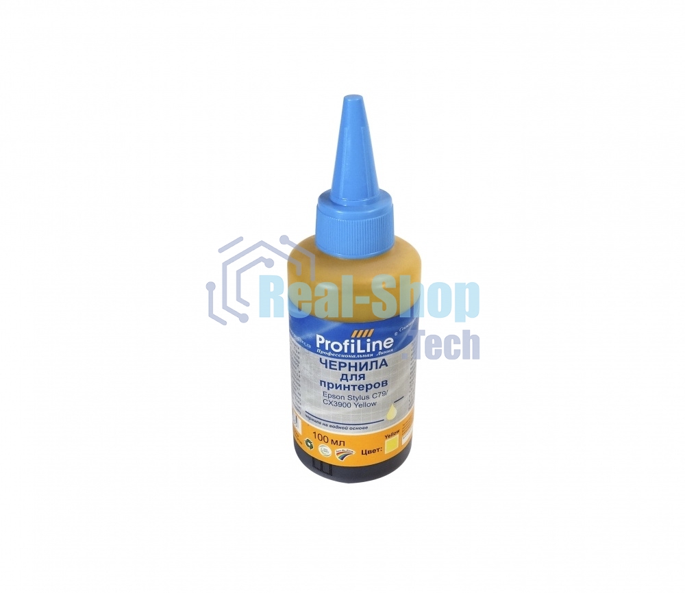 Чернила PL-T0734 для принтеров Epson StylusC79/3900(C79/B78/C91/CX4300) Yellow 100 мл водн ProfiLine