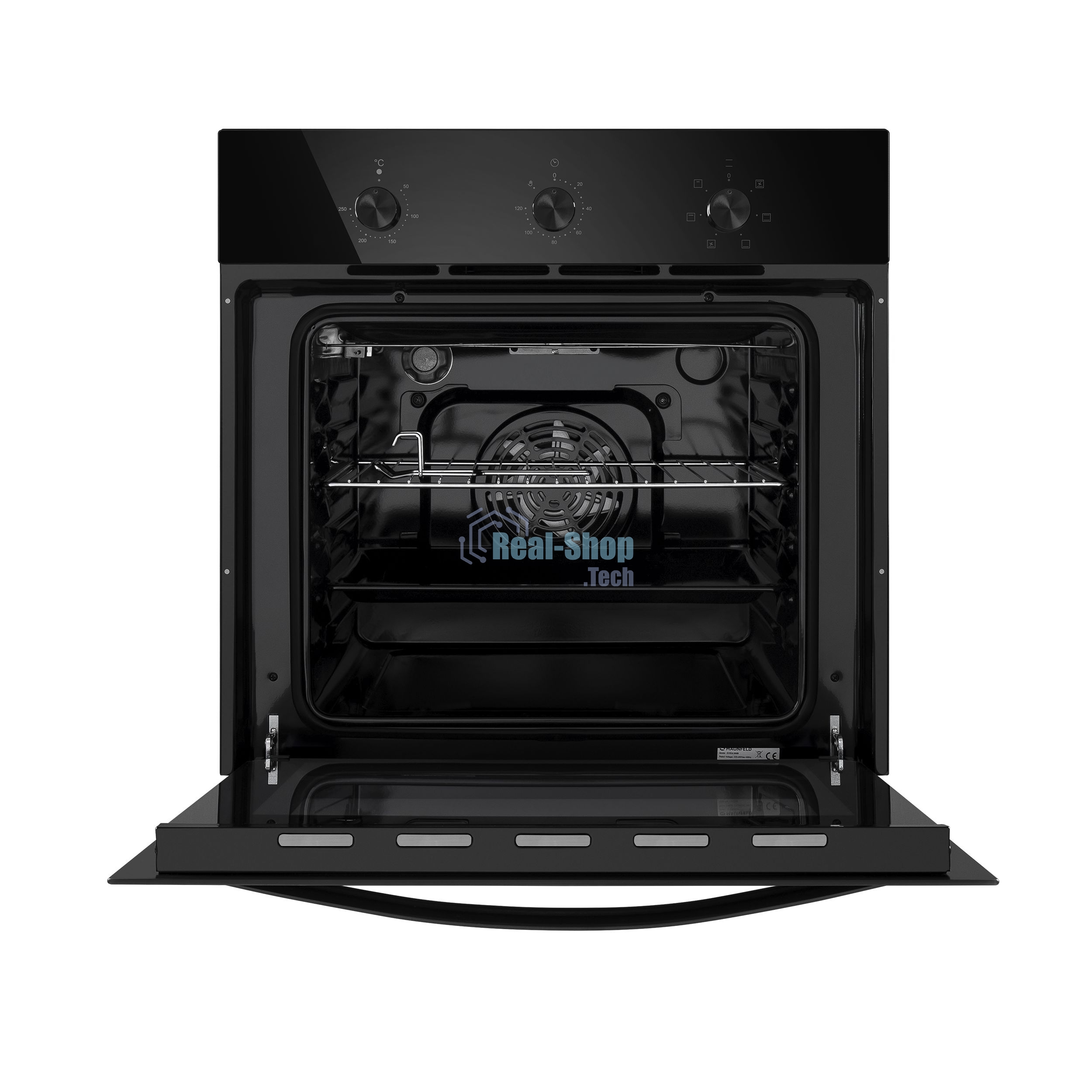 Духовой шкаф электрический Maunfeld EOEC.586B2 черный, встраиваемый