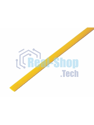 Трубка термоусадочная Rexant 20-6002 6.0/3.0 1м жел.