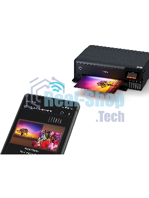 МФУ струйное Epson L8180 (C11CJ21403/C11CJ21402) A3 Duplex Net WiFi USB RJ-45 черный