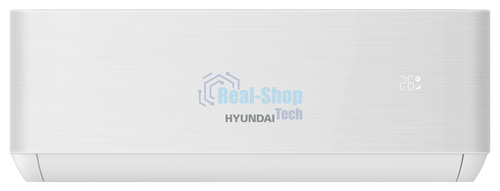 Кондиционер сплит-система Hyundai HAC-18/T-PRO 18000 BTU, 50 м², 27/43 дБ, охлаждение, обогрев, осушение, белый