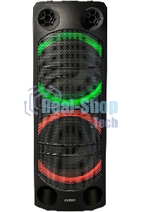 Минисистема Digma D-MC1720 черный 500Вт FM USB BT micro SD