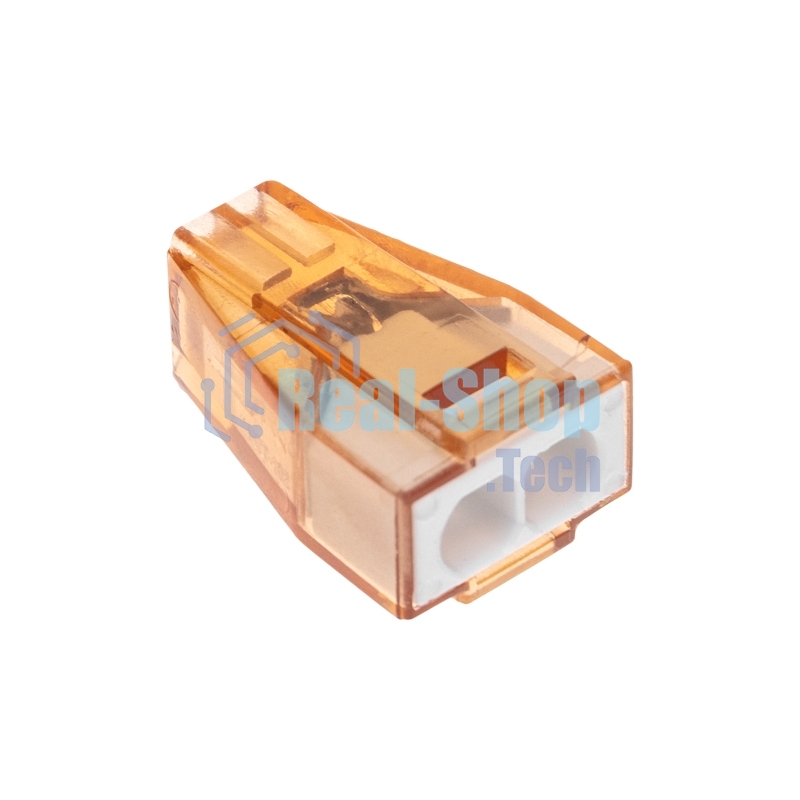 Экспресс-клемма Rexant СМК 773-602 с пастой, 2-проводная 0,75-4 мм² (50 шт/уп)