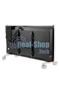 Конвектор гибридный Denzel HybridX-2000 белый, 2000 Вт, 30 м2, термостат, дисплей