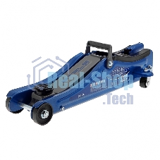 Домкрат Stels 51130 гидравлический подкатной в пластиковом кейсе 2 тонны low profile 80-380 мм