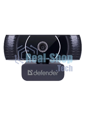 Веб-камера Defender G-lens 2590 черный (3,7МП, QHD 2K 1440p, 86,1°)