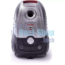 Пылесос Sharp ECJB19RS серебристый, 350/1900 Вт, уборка сухая, пылесборник мешок 2.3 л