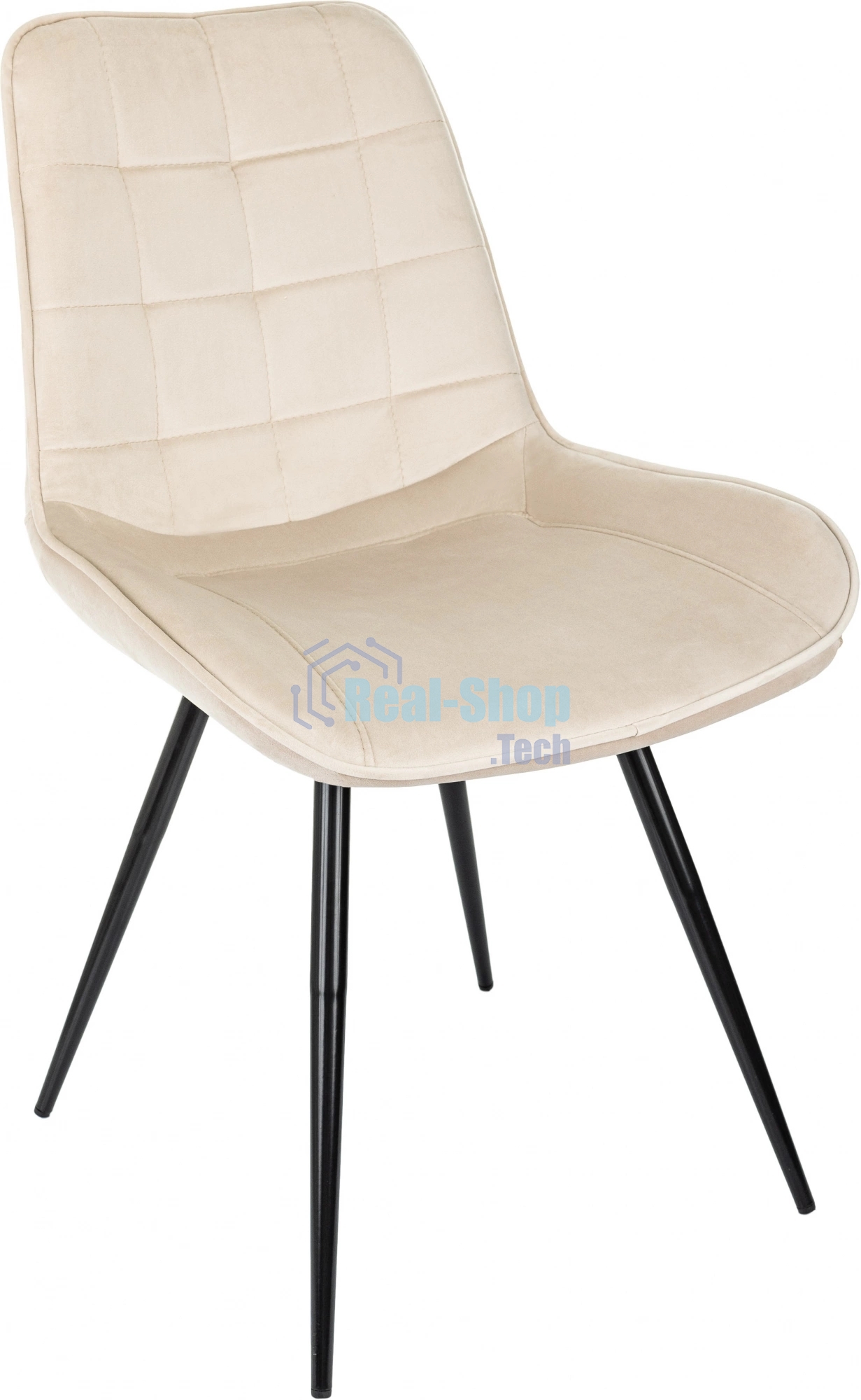 Стул для дома Бюрократ CH-K2_4 комплект 4 шт бежевый Holland 06 металл черный на ножках
