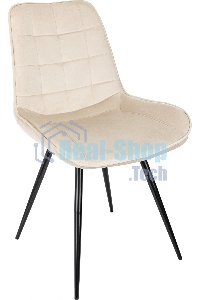 Стул для дома Бюрократ CH-K2_4 комплект 4 шт бежевый Holland 06 металл черный на ножках